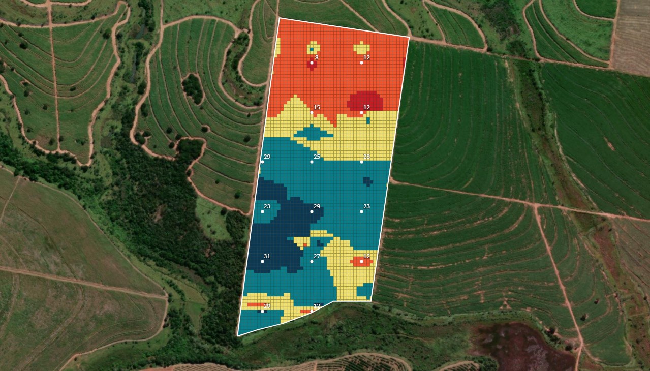 Biosat. Módulo de análise de solo